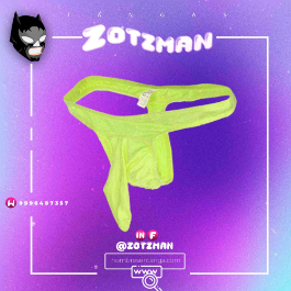 TANGA PENE VERDE LIMON AB- Mediana