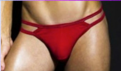 TANGA ALGODON DOS HILOS EN CADA LADO ROSA MEXICANO BC- Grande